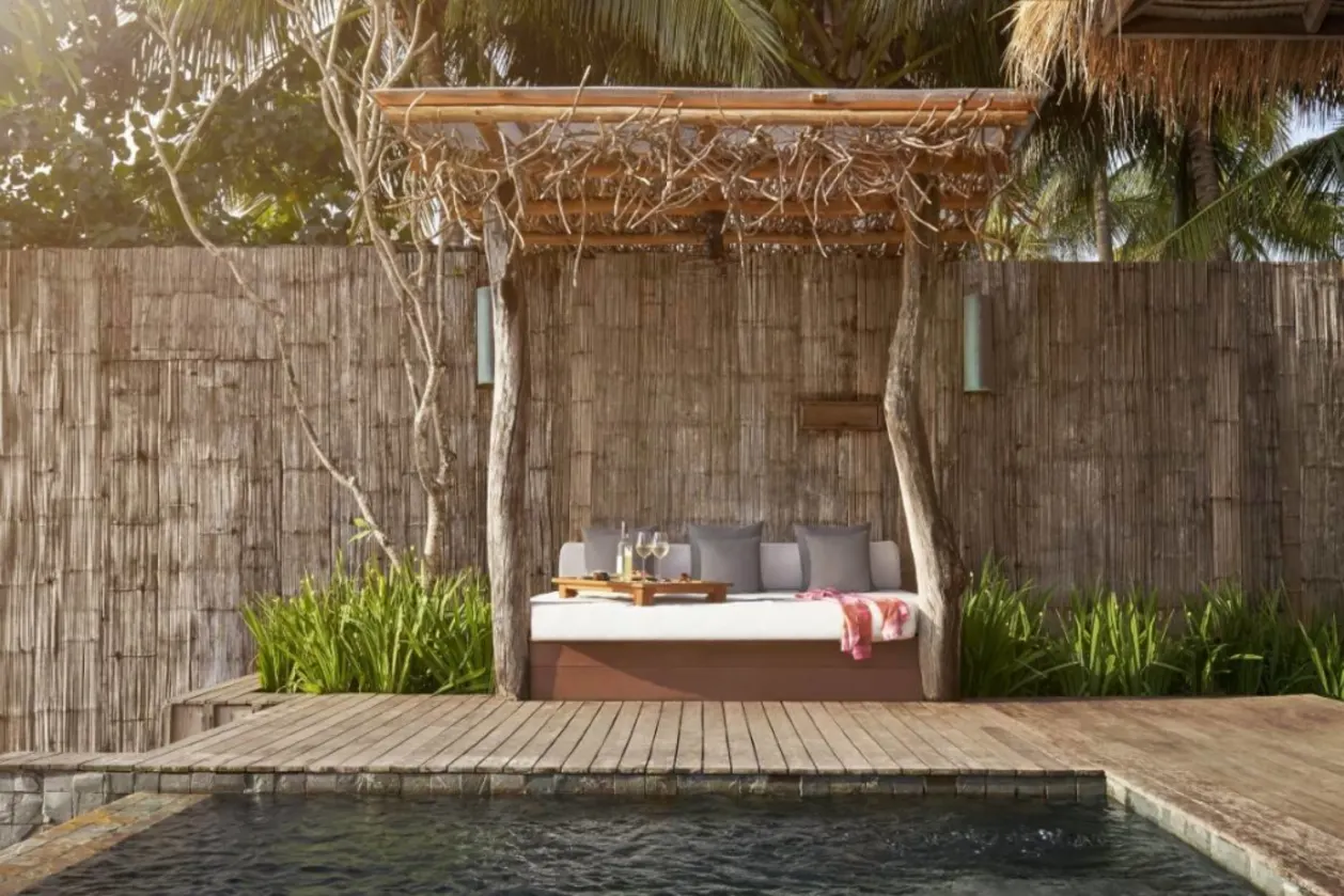 Daybed at Song Saa Private Island resort